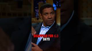 DISAPPEAR FOR 63 DAYS Denzel Washington | Motivational Speech Life Lesson #motivation #lifeadvice