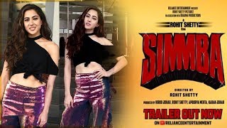 Sara Ali Khans Gorgeous ENTRY At Simba Trailer launch With Ranveer Singh | Desi Tv