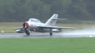 MiG-15 jet fighter display - Dunsfold 2015