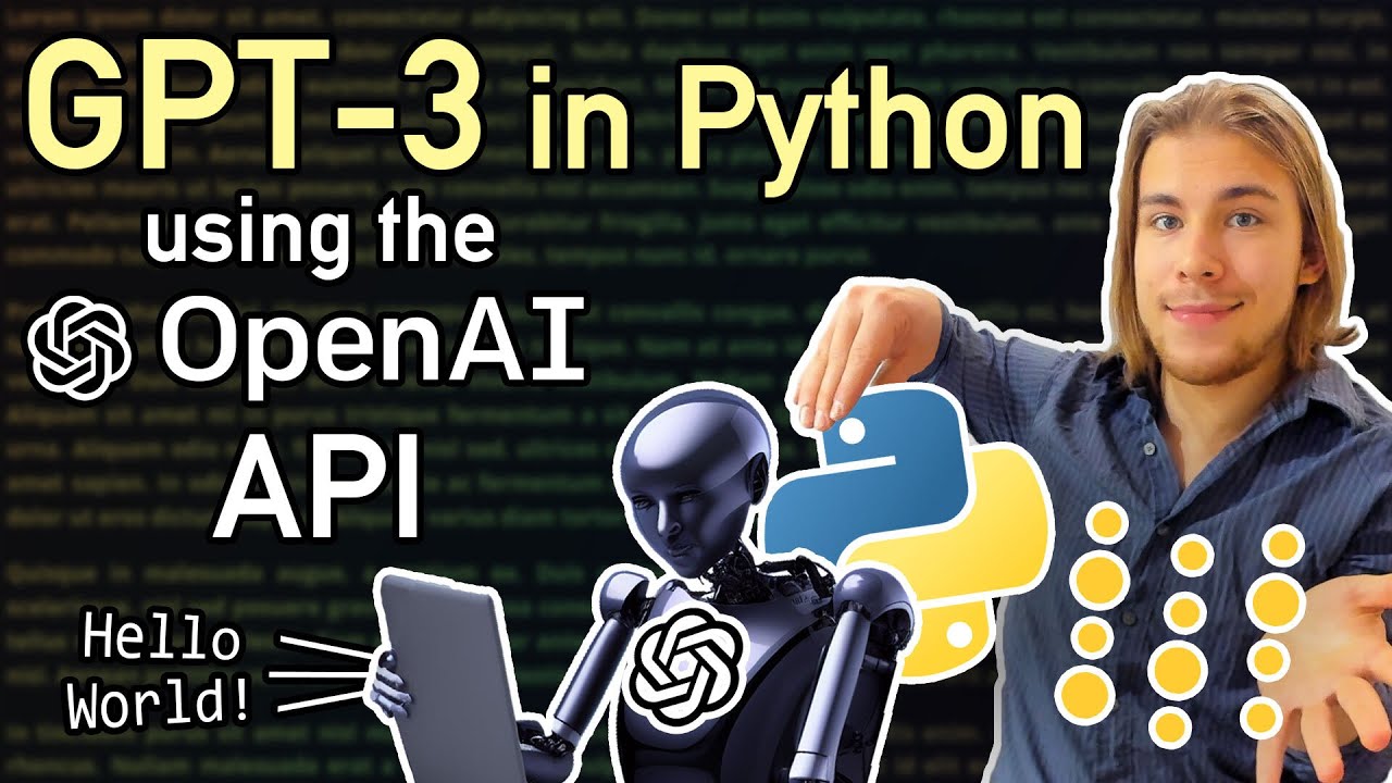 GPT-3 In Python Tutorial Using The OpenAI API And Weights & Biases ...