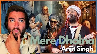 Mere Dholna - Arijit Singh Version | Bhool Bhulaiyaa 2 | First time foreigner reaction! [SUB]
