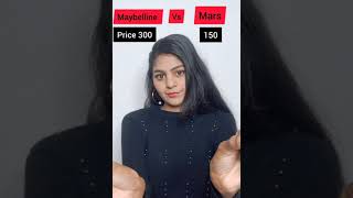 Maybelline vs mars mascara #shorts #youtubeshorts #ytshorts #creatingforindia #makeup