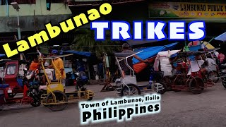 TRICYCLES | Philippines popular 6 seaters public transportations | Lambunao, Iloilo, Philippines