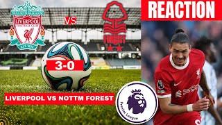 Liverpool vs Nottingham Forest 3-0 Live Stream Premier league Football EPL Match Score Highlights