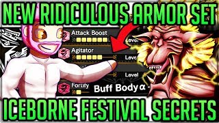 New Buff Body Armor Set - Breakdown/Review - Holiday Joy Festival - Monster Hunter World Iceborne!