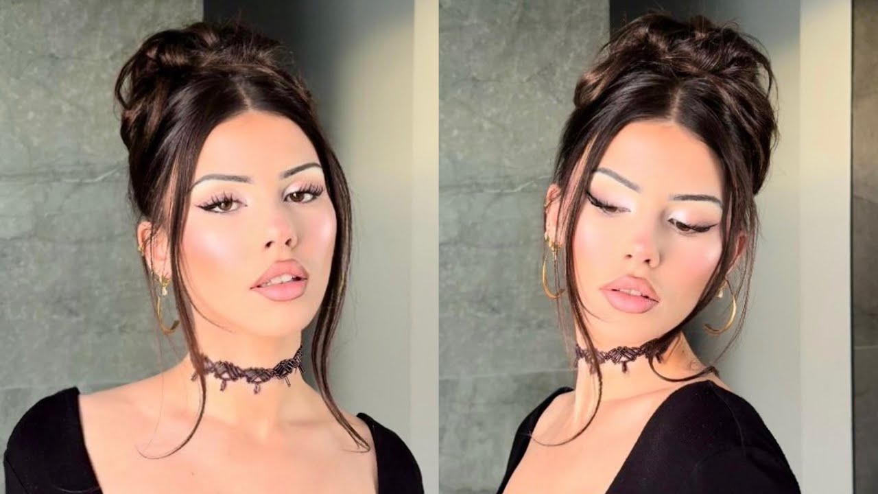 90 S Glam Makeup Tutorial Youtube