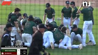 Highlights: Brick Memorial baseball rolls to Ocean County Tournament championship