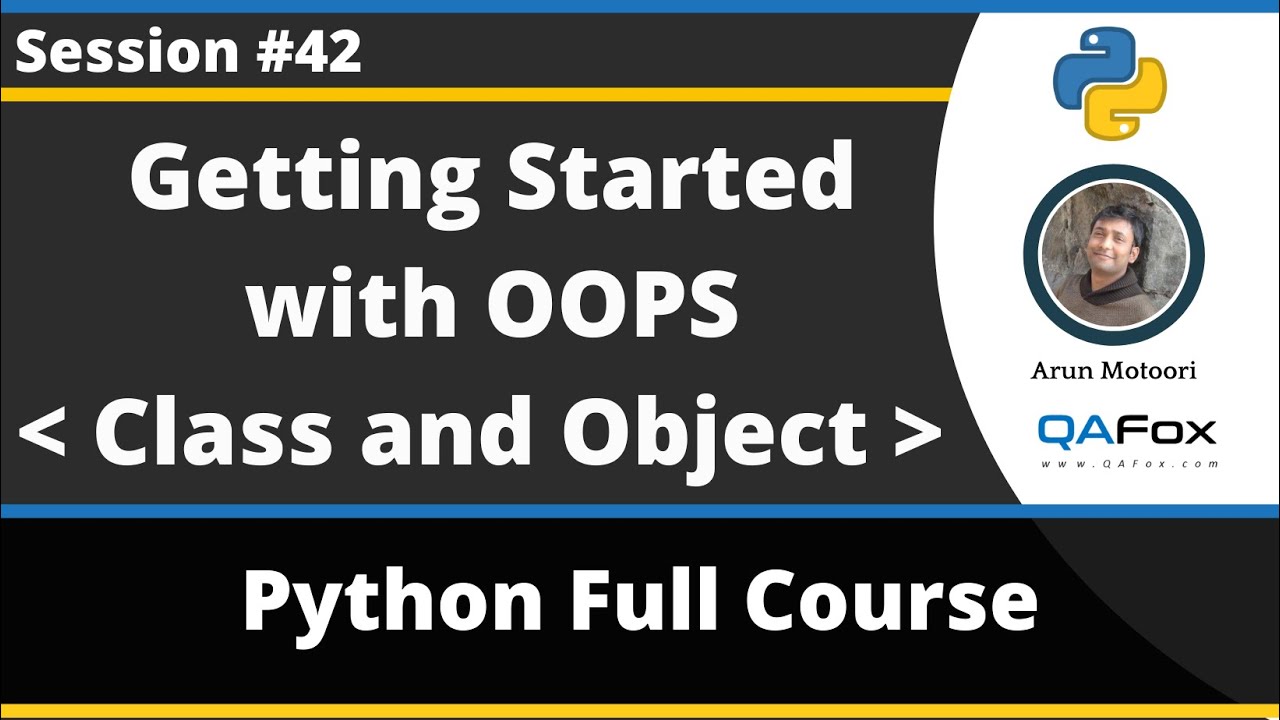 Getting Started With Object Oriented Programing - Classes And Objects ...