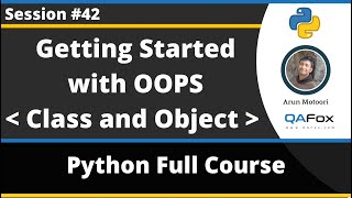 Getting started with Object Oriented Programing - Classes and Objects (Python Tutorial - Part 42)