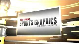 Red Giant Software - Sports Graphics for Trapcode Suite 10
