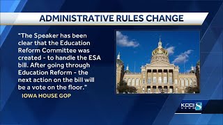 Iowa House Republicans push to exempt 'school choice' bill from key administrative rule