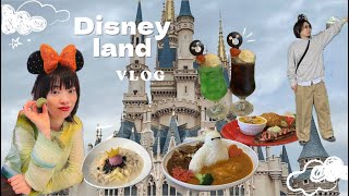 【11月劇寒ディズニーランド夫婦vlog】抽選外れたって楽しめる!喋りすぎた食べ過ぎた