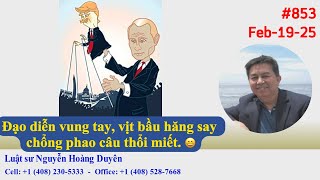 LS NHDuyên - DGCB#853 - Đạo diễn vung tay, vịt bầu hăng say chổng phao câu thổi miết. 😆