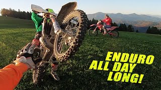 Dirt Bike Life - Enduro All Day Long | Motorcycle Stunts