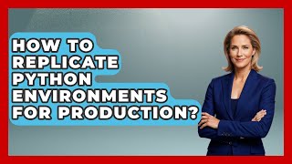How To Replicate Python Environments For Production? - Python Code School