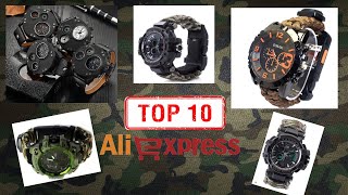 Топ 10 Лучшие тактические часы с Алиэкспресс /Самые лучшие часы с Алиэкспресс на подарок / 2020