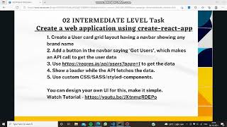 LGMVIP-Create a web application using create-react-app