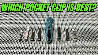 How Many Benchmade Pocket Clip Options Are There??