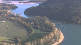 Eagle Perspective of The Harrison River