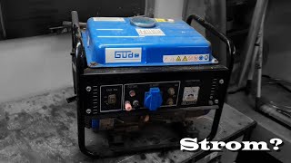 Güde GSE 1200 Benzin Generator reparieren