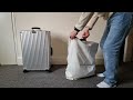 unboxing rimowa classic check in m and rimowa classic cabin luggage.