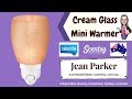 Cream Glass Plug In Mini Warmer:  Independent Scentsy Consultant, Sydney Australia