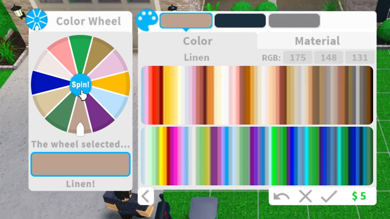 NEW COLOR WHEEL UPDATE IN BLOXBURG! - YouTube