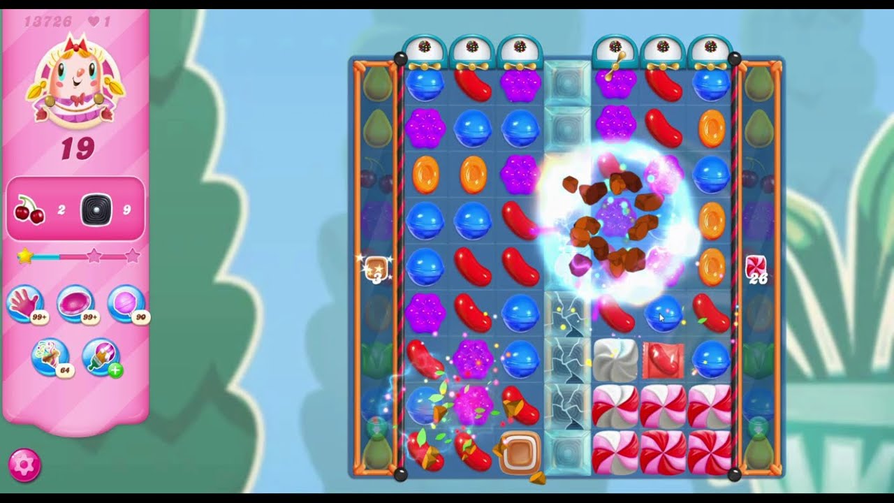 Candy Crush Saga Level 13726 No Boosters Youtube Candy Crush Saga Level 13726 No Boosters Youtube