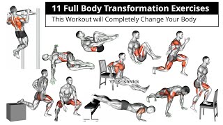 11 Full Body Transformation Exercises | This Workout will Completely Change Your Body