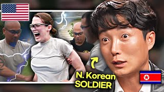North Korean Soldier STUNNED by US Military TASER Training!