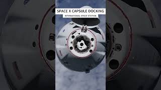 Watch NASA Capsule Dock ISS #space #spacex #elonmusk #nasa #iss #rocket #science #education #tech