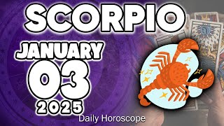 𝐒𝐜𝐨𝐫𝐩𝐢𝐨 ♏ BRUTAL NEWS 💥💌 DON’T TELL ANYONE🤐 Horoscope for today JANUARY 3 2025 🔮 #horoscope #zodiac