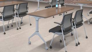 Doobi - Mobile Nesting tables for training rooms and more.