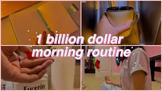 i tried the 1 billion dollar morning routine....