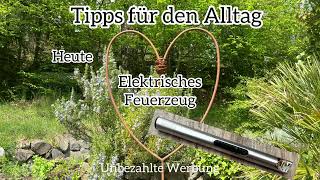 Alltagstipp: Elektronisches Feuerzeug USB