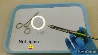 How To Stop A Syringe From Dripping (Dental Local Anesthesia - Harpoon and Self-Aspirating)