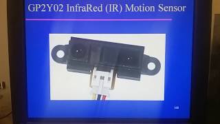 Using the GP2Y02 InfraRed (IR) Distance Sensor to scan a room for a person