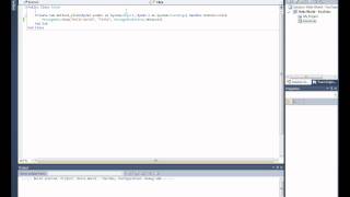 HowTo: Visual Basic 2008/2010 Hello World Application