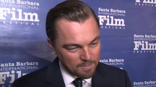 2014 SBIFF - Cinema Vanguard Award Leonardo DiCaprio Interview