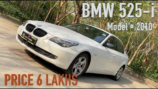 Bmw 525 - i // Model - 2010 // Price - 6 Lakhs // Moto Finder