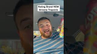 Rating ⭐️NEW⭐️ Arizona “Tropsicle” Drink #shorts #drink #review