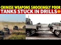 Shock Over Poor Quality of Chinese Weapons: Tanks Immobilized in Military Drills