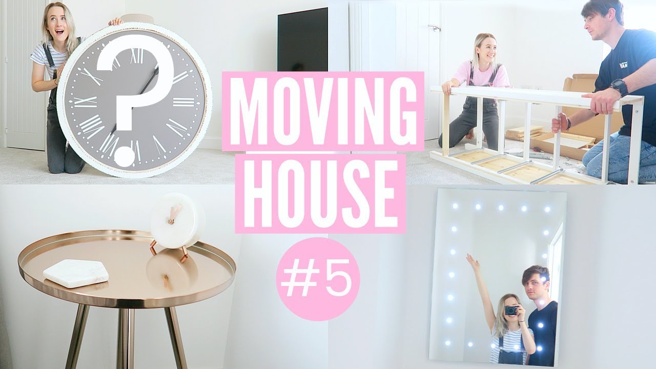 New Furniture Homeware Ikea Building Moving Vlog 5 Youtube