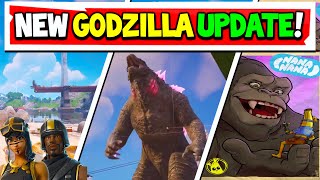 Everything NEW in Fortnite GODZILLA Update!