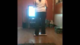 Farting on the wii fit ( VERY FUNNY )
