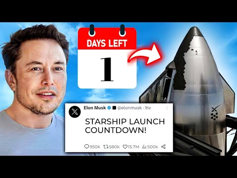 Elon Musk Says 2nd Starship Test Flight COUNTDOWN Starts Now!