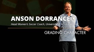 Anson Dorrance, 22 time National Champion, former Head Women's Soccer Coach UNC
