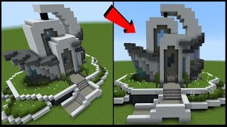 How To Build a FUTURISTIC House In Minecraft
