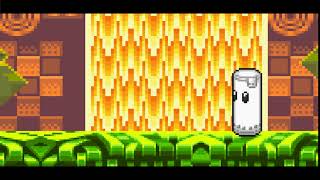 Sprite fighting test with sandbag