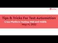 Cross-Platform Testing: Web and Mobile in One Test